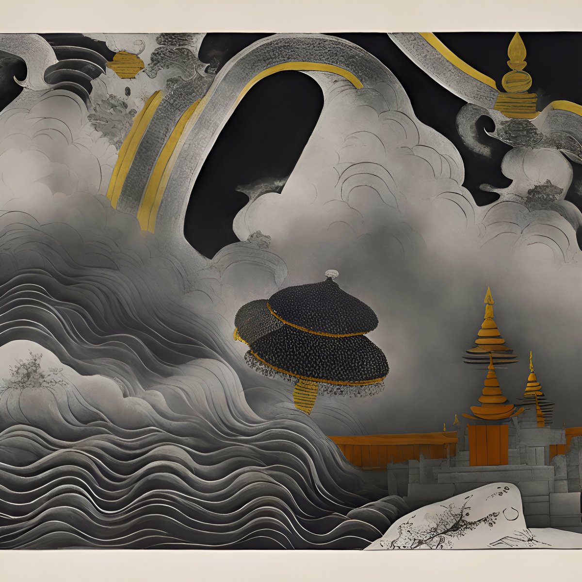 GM☀️

Art from my first #NFT collection: Shangri-LAI.