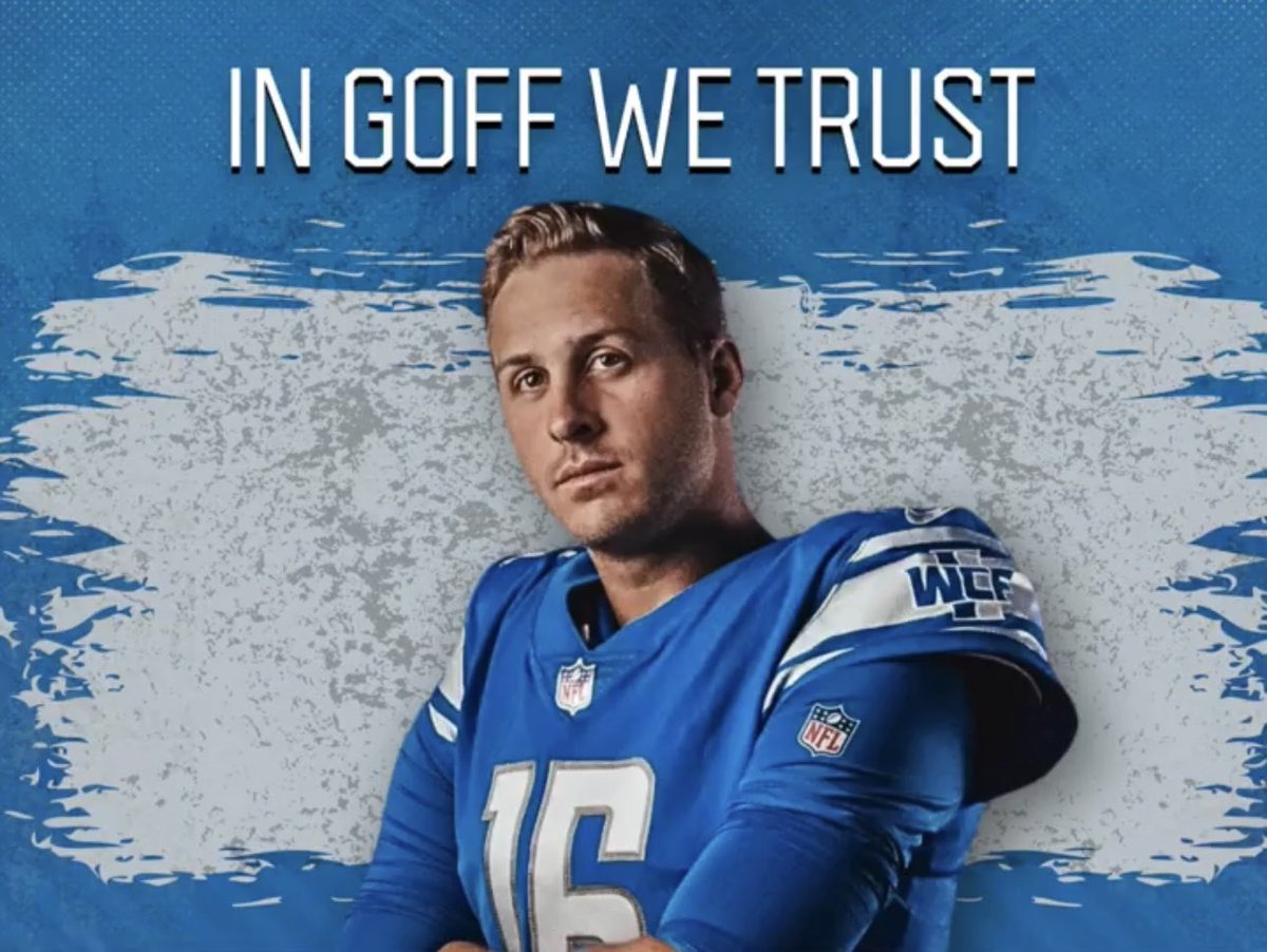 NatSparbeck's tweet photo. #InGoffWeTrust https://t.co/ifGOEfSEkz