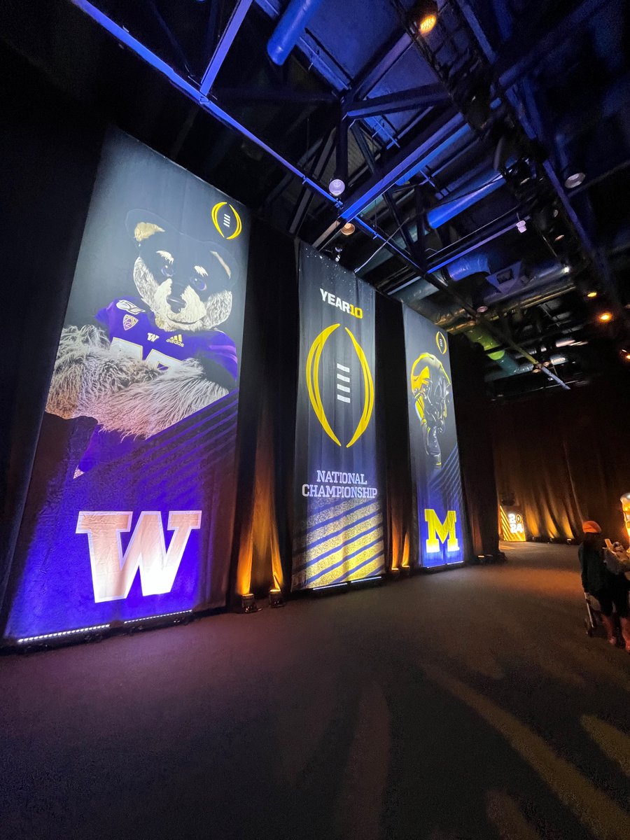 BWSPMHTM's tweet photo. In honor of The GOAT Nick Saban retiring, check out some photos our @BaldwinWallace @BWSPMHTM students at the CFP this past week...join our team and this could be you next year! https://t.co/MWkk6M4wC8