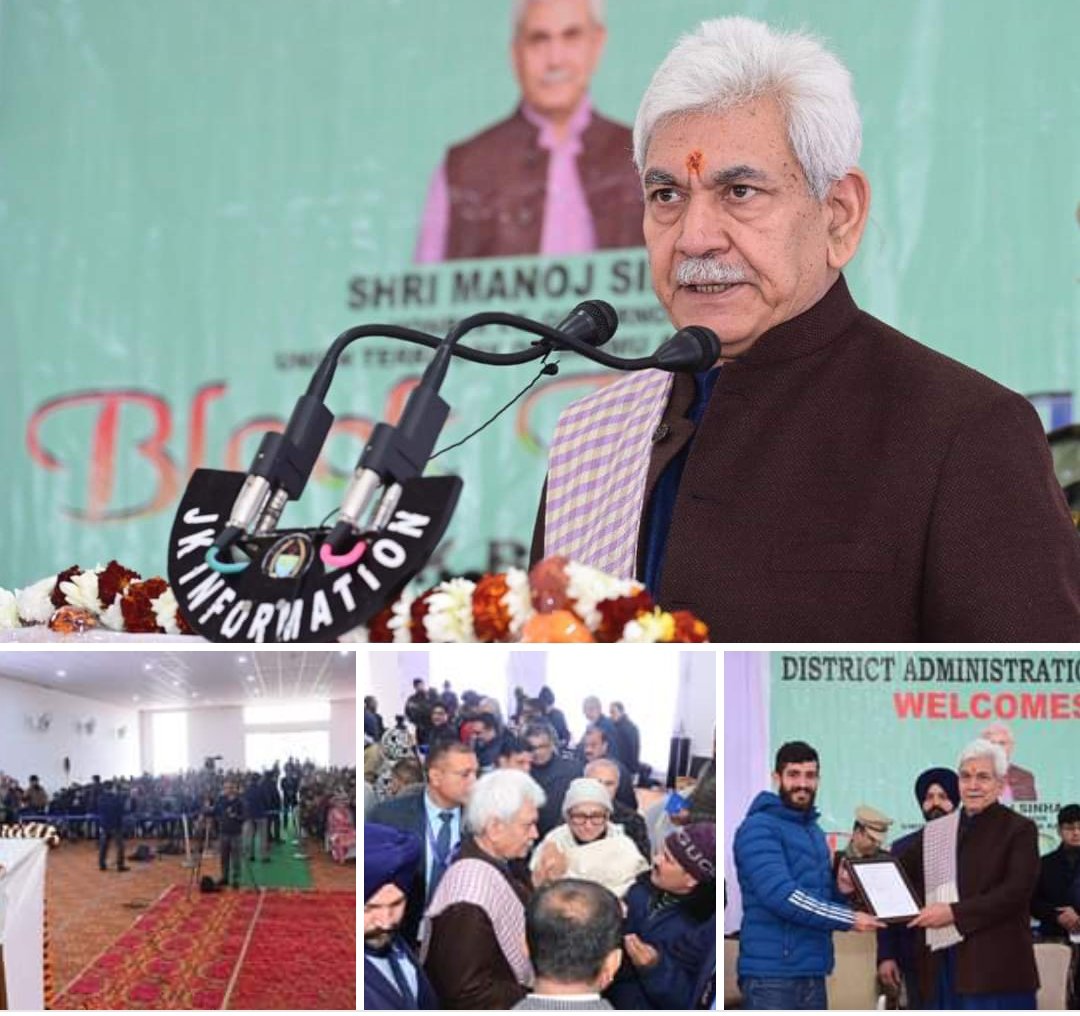 DrMohammadAmi10's tweet photo. LG Sh. Manoj Sinha's words at Block Diwas, Bhalwal resonate strongly. The Jan-Bhagidari campaign is more than just participation; it's about generating awareness, ensuring accountability, and strengthening the fabric of our democracy. #AccountableAdministration
@OfficeOfLGJandK https://t.co/Eps9TyAwHd