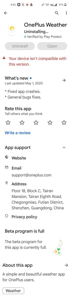 CAFFREY_USA's tweet image. I&apos;m the only victim.
#TMobileHelp @TMobileHelp @TMobile #TMobile.
#TMobile #OnePlus #mobile this screenshot about=#OnePlus phone sold 2me by scumbag #TMobile store #OutletMall #SouthLasVegasBlvd #LasVegas #Nevada yrs ago. I have paper receipts etc
#NeverChina 
#NeverOnePlus