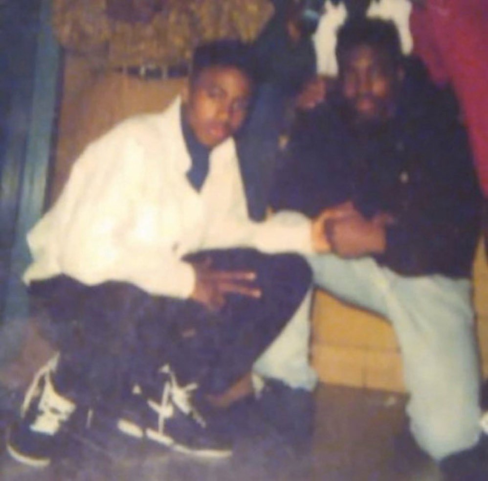 Nas &amp; Ill Will. Queensbridge, 1989. During Nas’ “Kid Wave” era.
