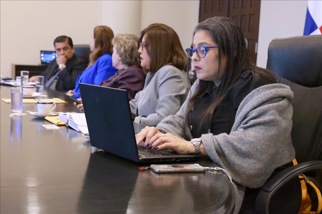 Magistradas de la CSJ presentan anteproyecto de Ley del Código Procesal Penal de Adolescentes
organojudicial.gob.pa/noticias/magis…