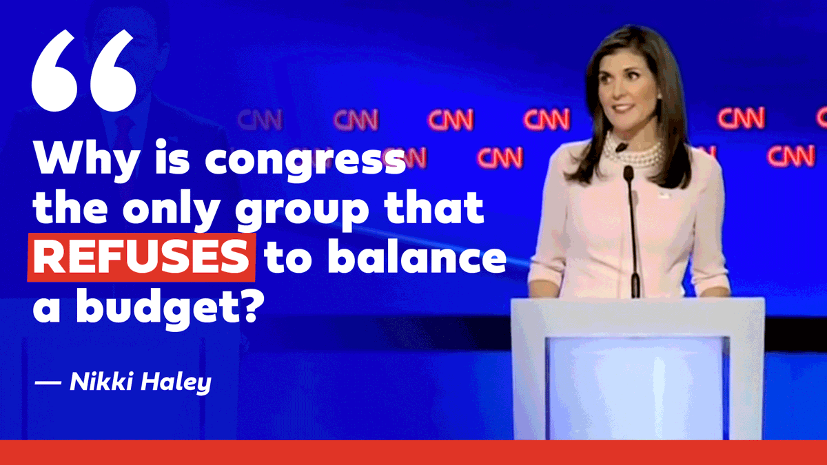 SFAINC2024's tweet image. Cut.the.spending. #GOPDebate