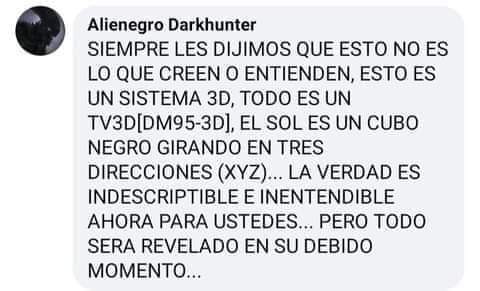 SIUKRA12's tweet photo. R.R.
NO OLVIDAR...
EL SOL ES UN CUBO NEGRO https://t.co/GpKOFwpz6B