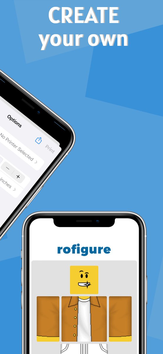 polarpanda16's tweet photo. I am thrilled to share that I re-launched a @Roblox mobile app from years ago - #Rofigure!

Rofigure allows you to print foldable paper figures of any #Roblox avatar bringing your Roblox world to real life!

Download today! https://t.co/swbpLnyKkx https://t.co/3kJmyPRCLh