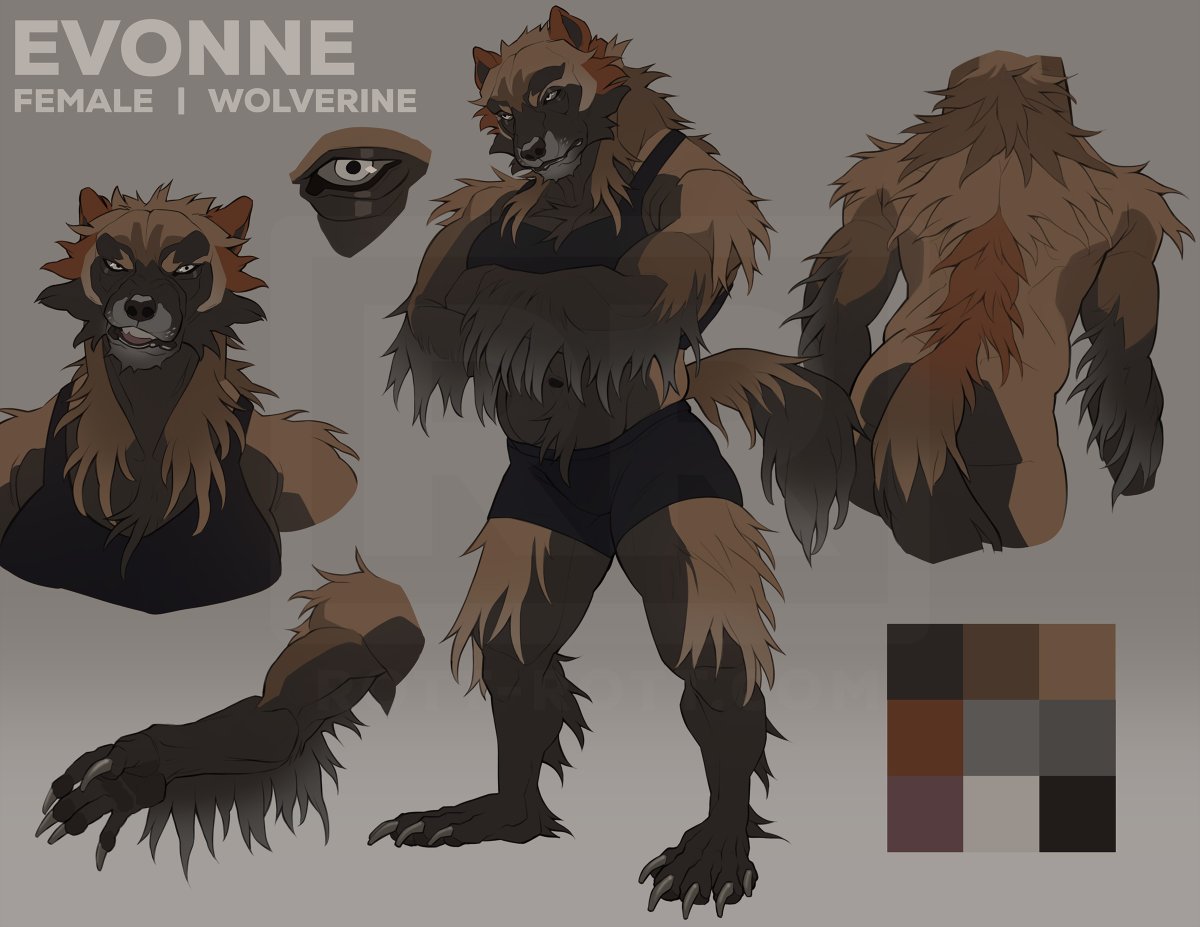 Evonne Reference sheet for TheNaanuk!