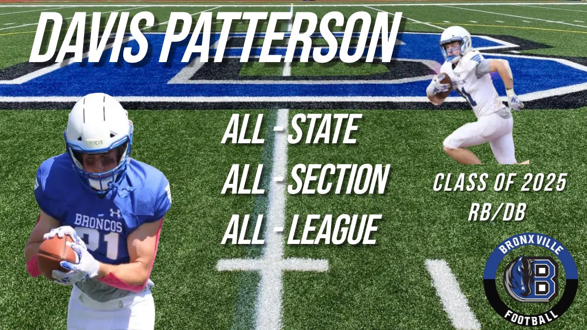 Congratulations to Junior Multi-Sport Athlete Davis Patterson on a great season and being named All-State, All-section and All-League #FallisComing #PSD #EEE #SPEED #FAST <a href="/bxvboystrack/">Bronxville XCTF</a> <a href="/sports_broncos/">Broncos Sports</a> <a href="/hoopsmbd/">Mike Dougherty</a> <a href="/erapay5/">Eugene Rapay</a> <a href="/KDJmedia1/">Kevin Devaney Jr.</a>