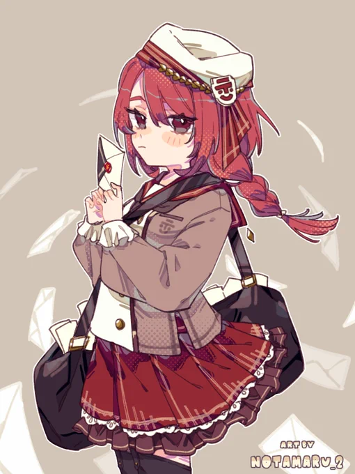 ゆうびんやさん #イラスト