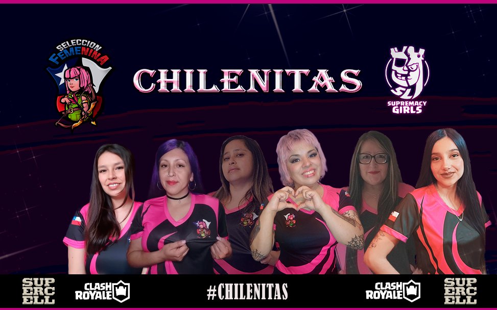 Selección Fem. Chile CR. (@crcl_fem) on Twitter photo Realizadas con la propia autogestión de las chilenitas lucen sus poleras de la selección de 🇨🇱
Hoy acudimos por primera vez a la comunidad, para ampliar nuestras armas e ir con sus cuenta full evos
A <a href="/CR_Supremacy/">Supremacy League</a> Girl
Buscamos sponsor 🫰🏻💞
#Chilenitas Realizadas con la propia autogestión de las chilenitas lucen sus poleras de la selección de 🇨🇱
Hoy acudimos por primera vez a la comunidad, para ampliar nuestras armas e ir con sus cuenta full evos
A <a href="/CR_Supremacy/">Supremacy League</a> Girl
Buscamos sponsor 🫰🏻💞
#Chilenitas