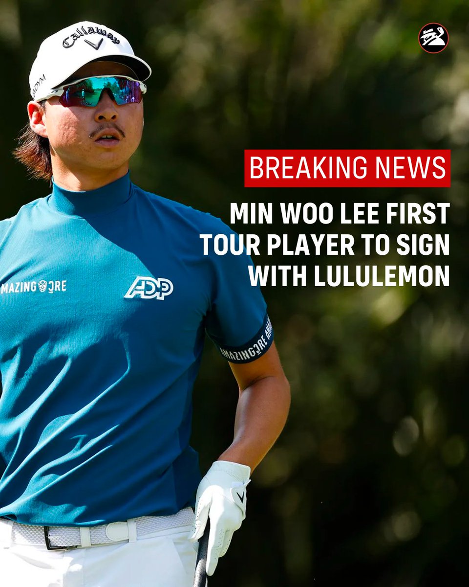 MyGolfSpy's tweet photo. #NEWS 👕🚨 A first for the PGA TOUR...👀

@Minwoo27Lee signs the first apparel contract with @lululemon for the Men's PGA Tour 

Apparel is shaking up for the '24 season y'all

We're liking what we're seeing 👀

(Per: @NUCLRGOLF ) https://t.co/KJ8zirpGWL