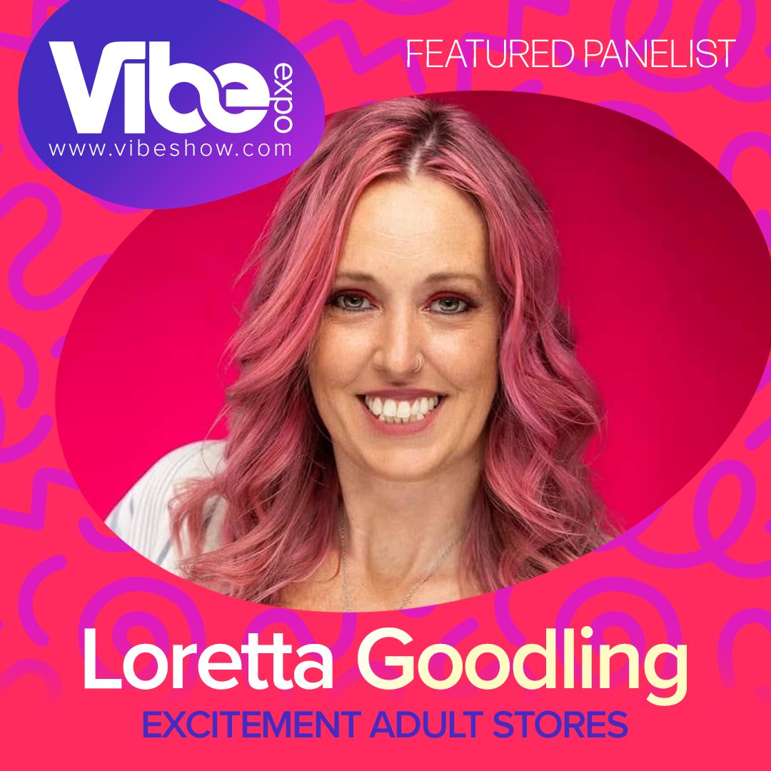 vibeexpo's tweet photo. #LorettaGoodling is a key figure in the adult retail industry, known for her role as the Novelty &amp; Lingerie Buyer at Excitement Adult Stores in PA &amp; curating a diverse range of products✨Join us at the Loews Hollywood Hotel on Jan.  12-13!���Tickets➡️https://t.co/cQOYpQmS5h https://t.co/ubUQrC3oqN
