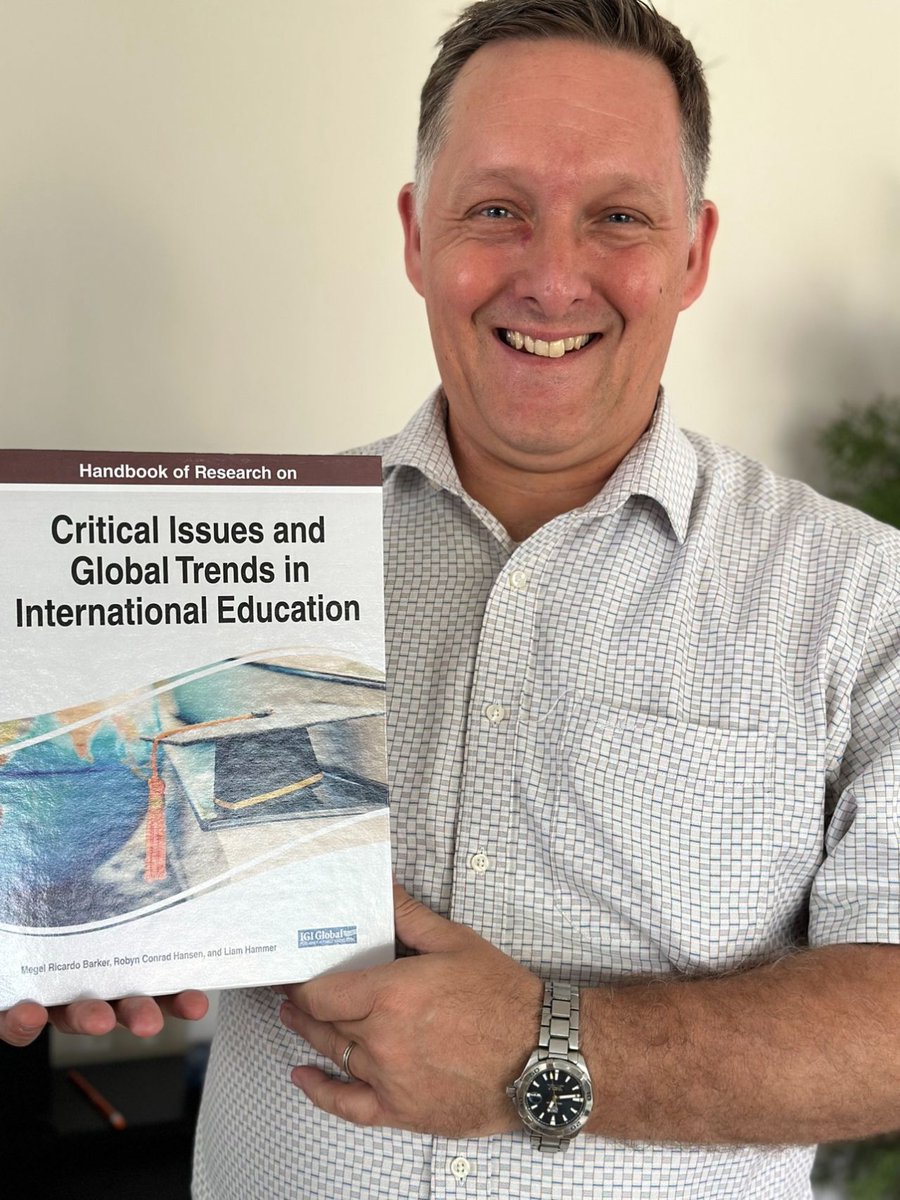 Pak_Liam's tweet photo. Twelve months ago I took a call from my friend and colleague, Dr Megel Barker. He had a project to edit a handbook of research to contribute to the literature on international education.

page 1/10

#internationaleducation #criticalissuesglobaltrends #educationresearch https://t.co/rhc3PsDVYU