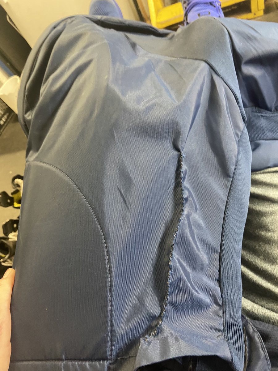 A little sew job after practice, before and after pics!!