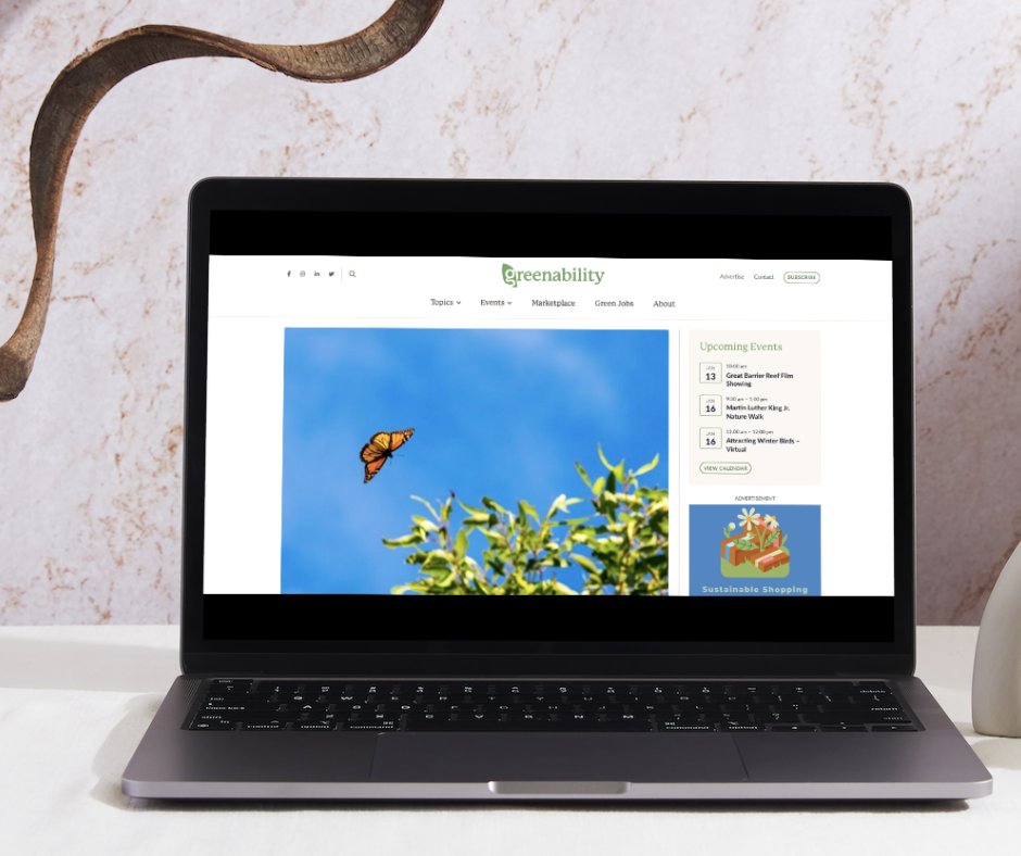 We are excited to share the new Greenability website, newsletter, and rebranding to kick off the new year with a new look: greenabilitymagazine.com/greenability-l…