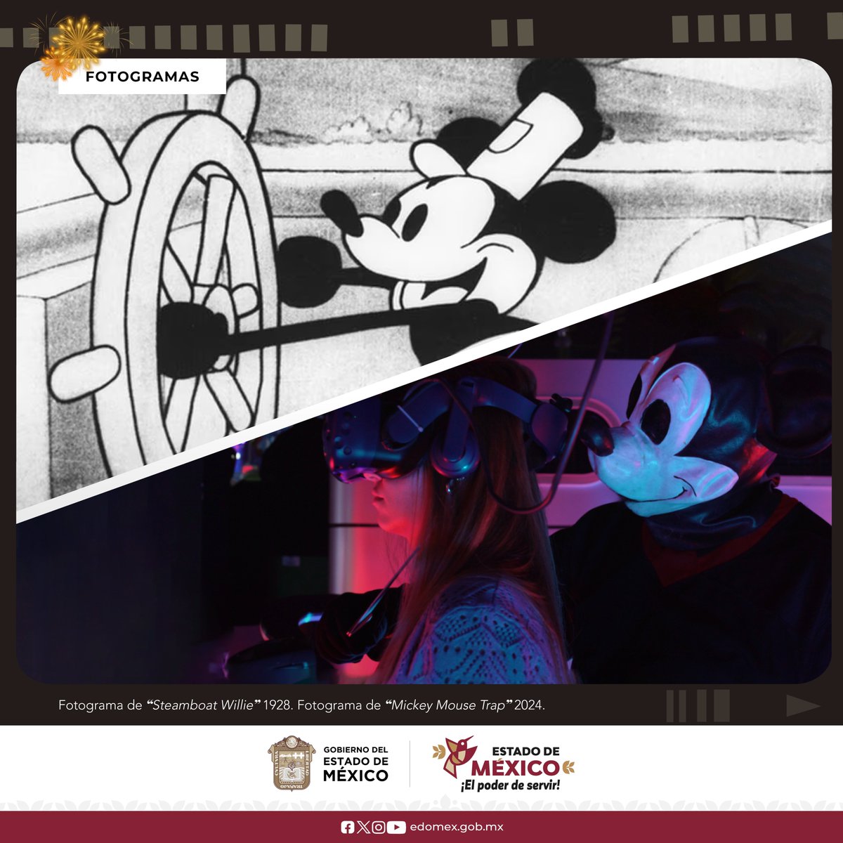 agem_mex's tweet photo. Es #Mickey pero como nunca lo has visto antes, el #tráiler de la cinta de horror #MickeyMouseTrap fue lanzado el 1° de enero, teniendo como villano al ratón que por años fue la imagen de #Disney, lo que significa que los derechos del personaje ya son de #DominioPúblico. #AGEMÉX https://t.co/Y5UZSN5AhK