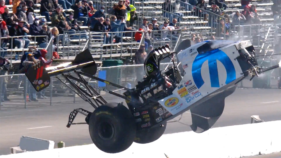 What are the Top 5 Top Fuel breakups of all time? No, we're not going all National Enquirer on you ... this is a look at five Top Fuel runs where the car ended up in more than one piece by the time it got to the finish line. nhra.com/news/2024/top-…