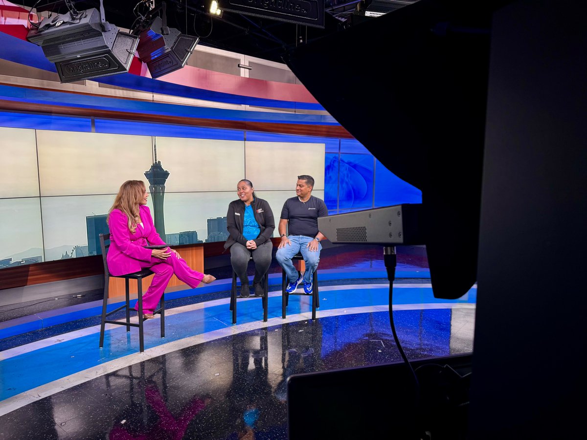 THANK YOU <a href="/LatoyaNews3LV/">Latoya Silmon</a> &amp; <a href="/News3LV/">KSNV News 3 Las Vegas</a> for talking #NationalTakeTheStairsDay and @LungNevada's Scale The STRAT!  

Use code TAKESTAIRS24 now thru 11:59 pm Jan 11 for $15 off registration!  Fundraising min still applies.   

See you at the top of <a href="/stratvegas/">The STRAT Las Vegas</a> on Feb 25!   <a href="/AnthemBCBS/">Anthem Blue Cross and Blue Shield</a>