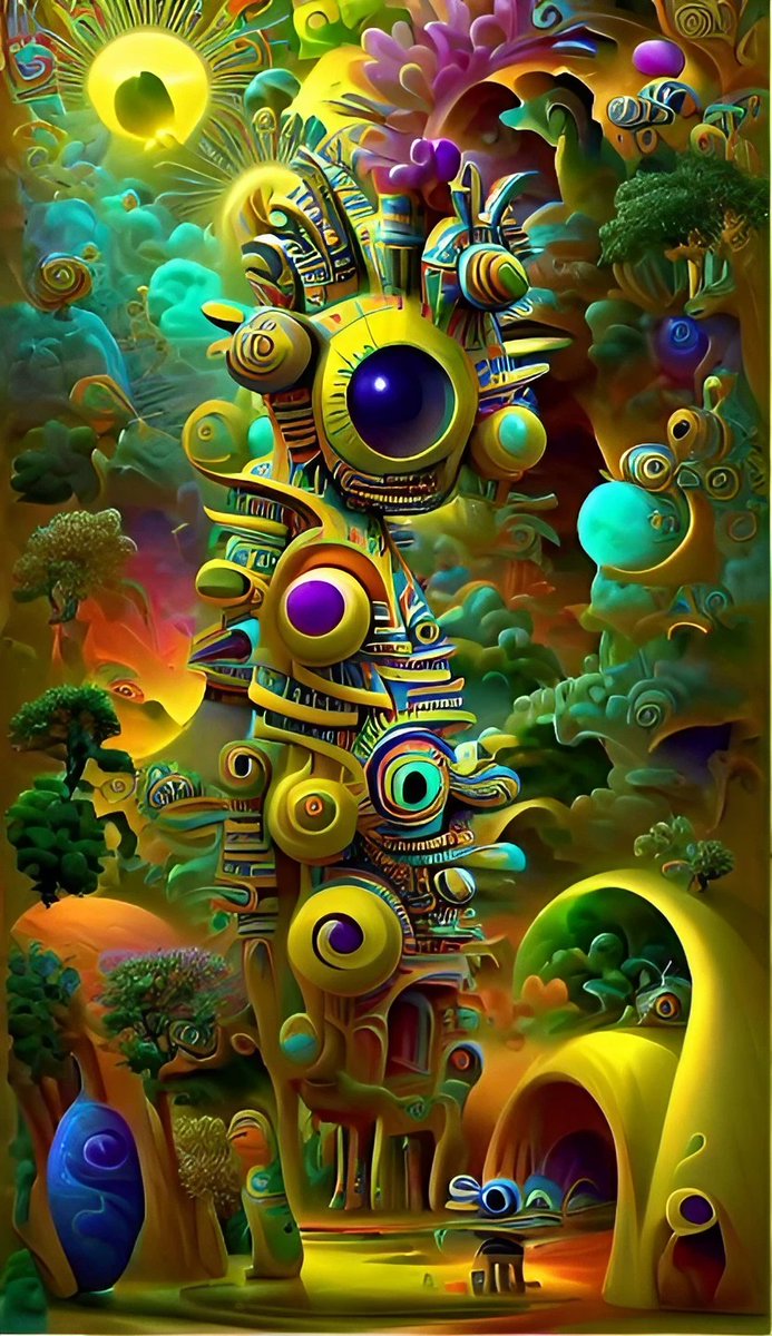 Surreal Fantasy Landscape
