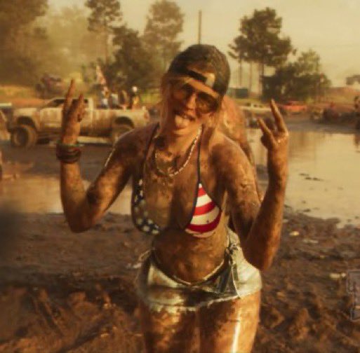 thedanishhsays's tweet photo. someone cosplayed as the gta 6 trailer 

girl 😭 https://t.co/4KXYEC4tg0