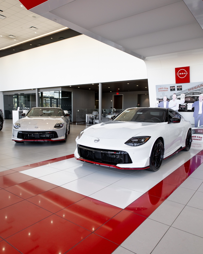 CHoustonNissan's tweet photo. Nismo twins ๐ Come check out these two beauties, currently on our showroom floor!
.
.
.
#CentralHoustonNissan #NissanZ #Z #NismoZ #400Z #CentralHouston #Houston #Texas #HoustonCars #Nissan #NissanFamily #Car #HoustonCarScene #Dealership #NewCarSales #NewCar #NewCars https://t.co/dg0hovn800