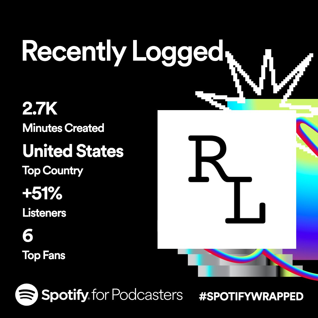 RecentlyLogged's tweet photo. NEW EPISODE
This week we're browsing our Letterboxd stats for 2023 as well as the Spotify Wrapped for the show!
https://t.co/su1sgORolR https://t.co/8FiGldc4RE