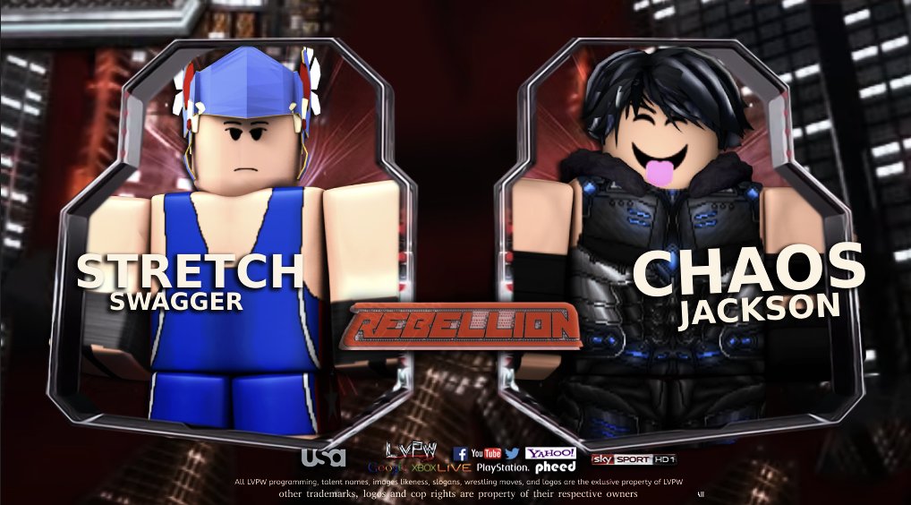LVPWROBLOX's tweet photo. - 2 of 4 LVPWC N1C Qualifier #StretchSwagger takes on #ChaosJackson
- After Just breaking his Losing Streak #JoeyMatthews takes on FORMER ECW World Champion #PeterCena
- 3 Of 4 LVPWC N1C Qualifier A Mystery Opponent takes on Former LVPW World Champion #NoahFusion
#LVPWRebellion https://t.co/aFHQUbHHHc
