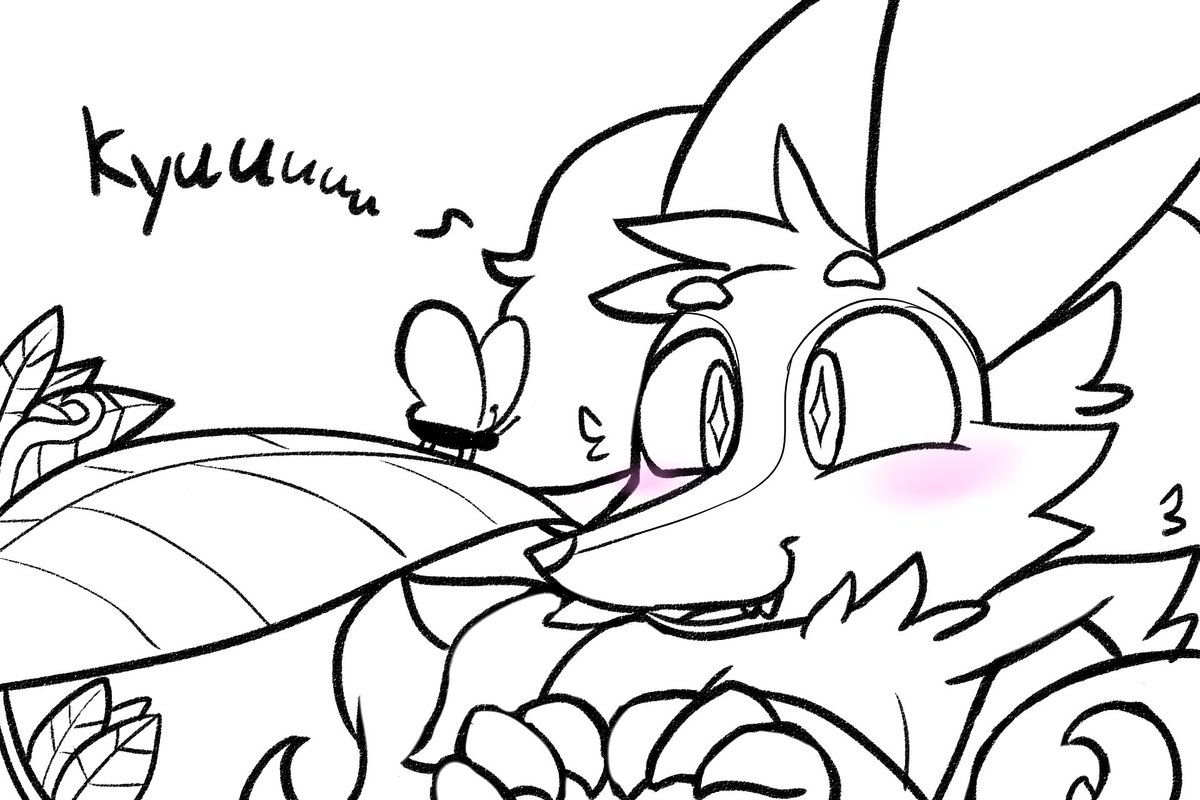 MelonMrow's tweet photo. They made a new friend, they're gunna have soft tacos later~ 🦊🧡🦋🌮

⭐️ Art was made by me~ Please follow for more drawn goods~ 🐈#braixen #pokemon #furry #MelonArt https://t.co/S5jOfE3jrr