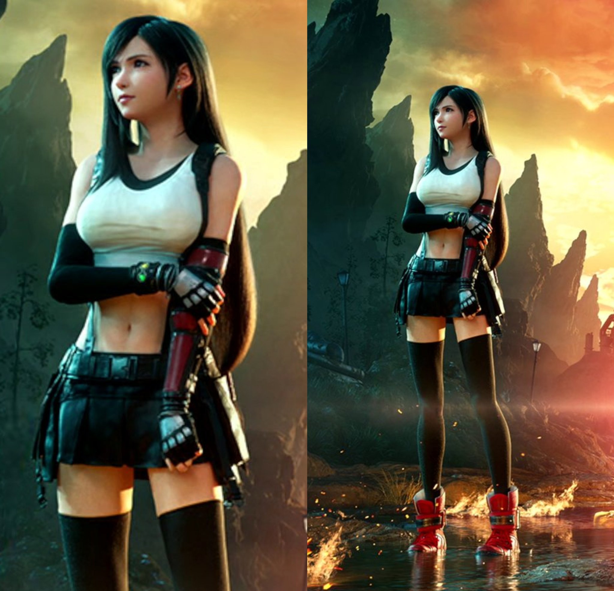 Hundai　ff7 リバース　ラストワン　A ファイナルファンタジーVII リバース 発売記念くじ 展示 【FINAL