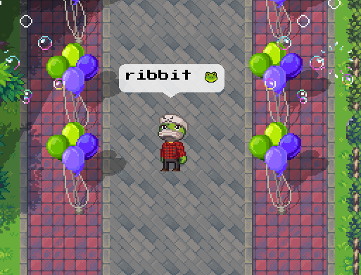 Thank you to the team from <a href="/pixels_online/">Pixels</a>  for integrating <a href="/ThePlagueNFT/">The Plague Of Frogs 🐸</a> into their game!

Oh, and we got all the Pixel Frog traits as part of the process! 👀

I told you that you would see the Frogs in many of the top games coming out of the NFT ecosystem.

More to come!