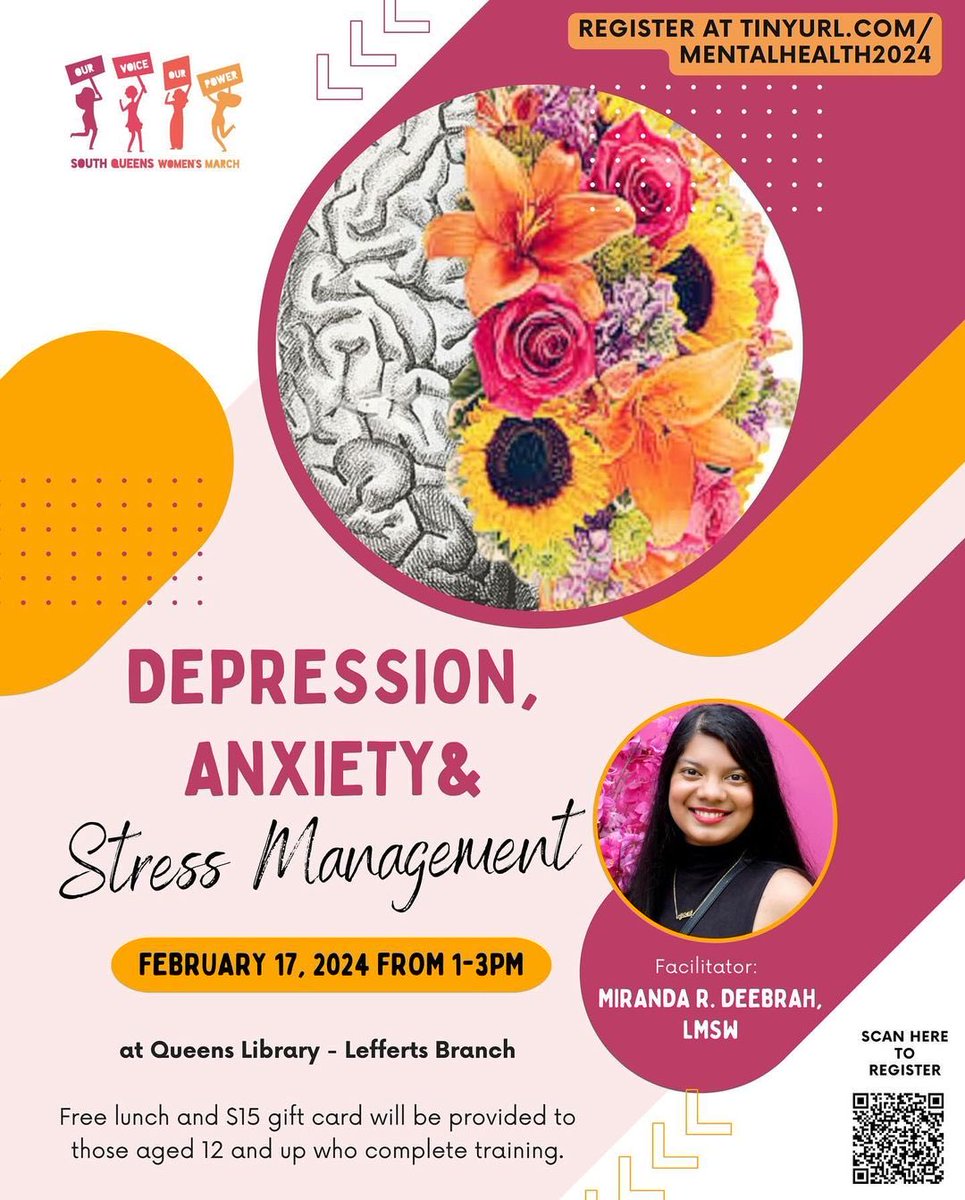 mira_baii's tweet photo. Hi y’all, wanted to share I’ll be facilitating some workshops with South Queens Women’s March in the coming months on mental health issues, specifically centering Indo-Caribbean and South Asian communities. Feel free to share and join us if you can!

🔗 https://t.co/SNbFNrp6Gv https://t.co/RnkqYJfuzj