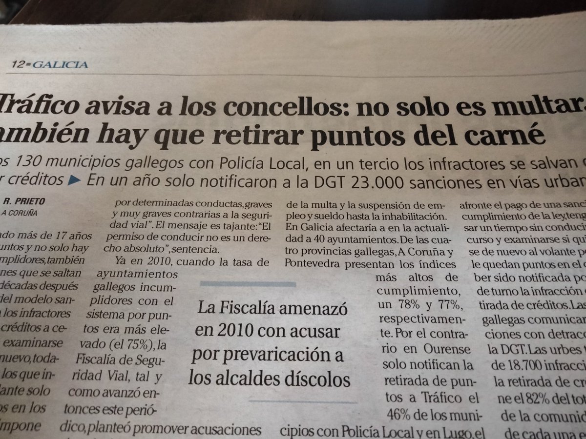 NachoSv314880's tweet image. "Sólo" 11000 #multas impuestas X las #policialocales d #concellos d #Pontevedra no llegaron @DGTes Estoy casi seguro q X número alguna toca #policialocal d @Concellotui Conociendo y sufriendo el percal las "nuestras" 1 parada  X imaginarías llegaron,como debe ser , a  la @DGTes