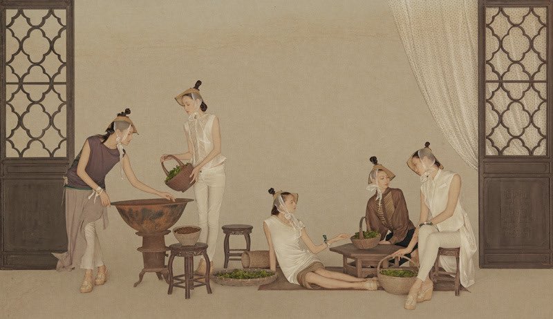 porcel444in's tweet photo. just discovered sun jun's photography, some of his works literally combine traditional art style and photography i'm obsessed https://t.co/xBWliyapnZ