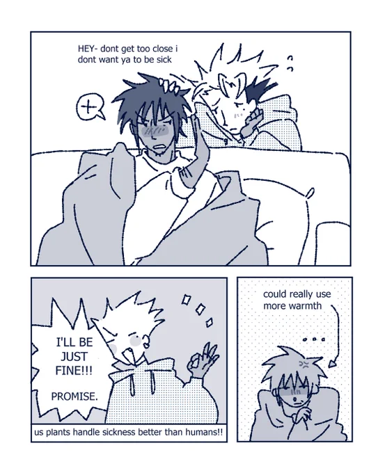 im sick (again) and the only remedy is projecting my pain onto them my bad 