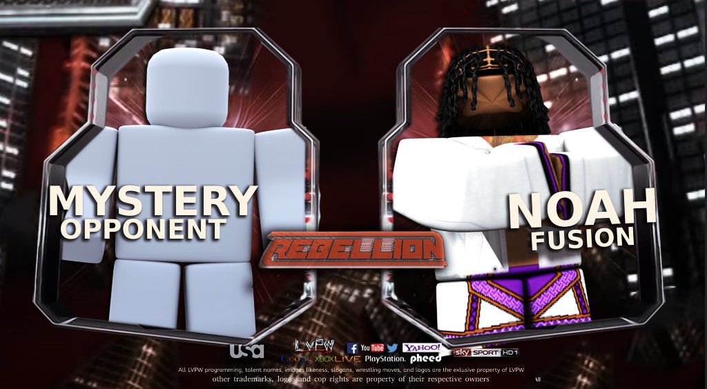 LVPWROBLOX's tweet photo. - 2 of 4 LVPWC N1C Qualifier #StretchSwagger takes on #ChaosJackson
- After Just breaking his Losing Streak #JoeyMatthews takes on FORMER ECW World Champion #PeterCena
- 3 Of 4 LVPWC N1C Qualifier A Mystery Opponent takes on Former LVPW World Champion #NoahFusion
#LVPWRebellion https://t.co/aFHQUbHHHc