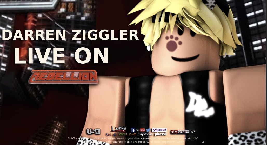LVPWROBLOX's tweet photo. After Losing the World Heavyweight Championship Match #DarrenZiggler regained a chance to fight #DeezAngle at #LVPWBadBlood defeating #KedMorrison with an Open Microphone what will Ziggler say to the LVPW Universe.
- 4 of 4 LVPWC N1C Qualifier Two Mystery Superstars face off! https://t.co/eDGS5g8rwk