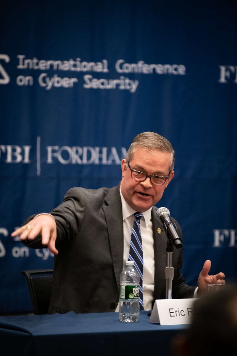 A highlight from yesterday's @ICCSNY panels,#FBINewYork SAC Reese discussed emerging methods for identifying and investigating insider threats.