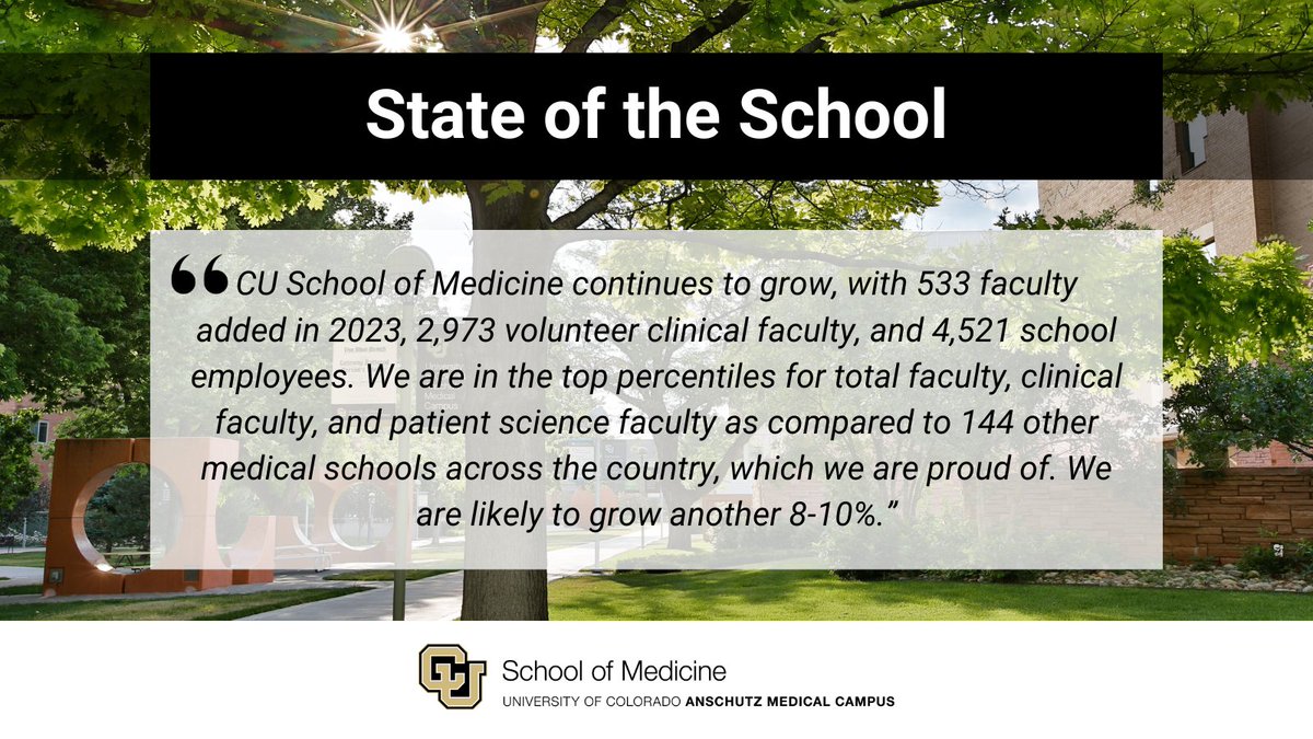 CU School of Medicine (@CUMedicalSchool) on Twitter photo 2024-01-10 23:29:50