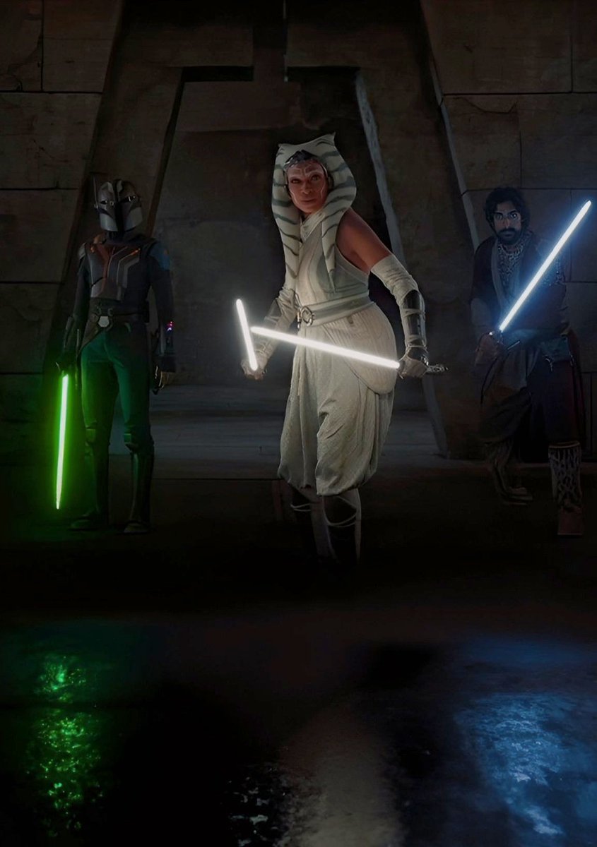 CAN'T WAIT FOR SEASON 2 💚🤍💙
#Ahsoka #SabineWren #Ezra