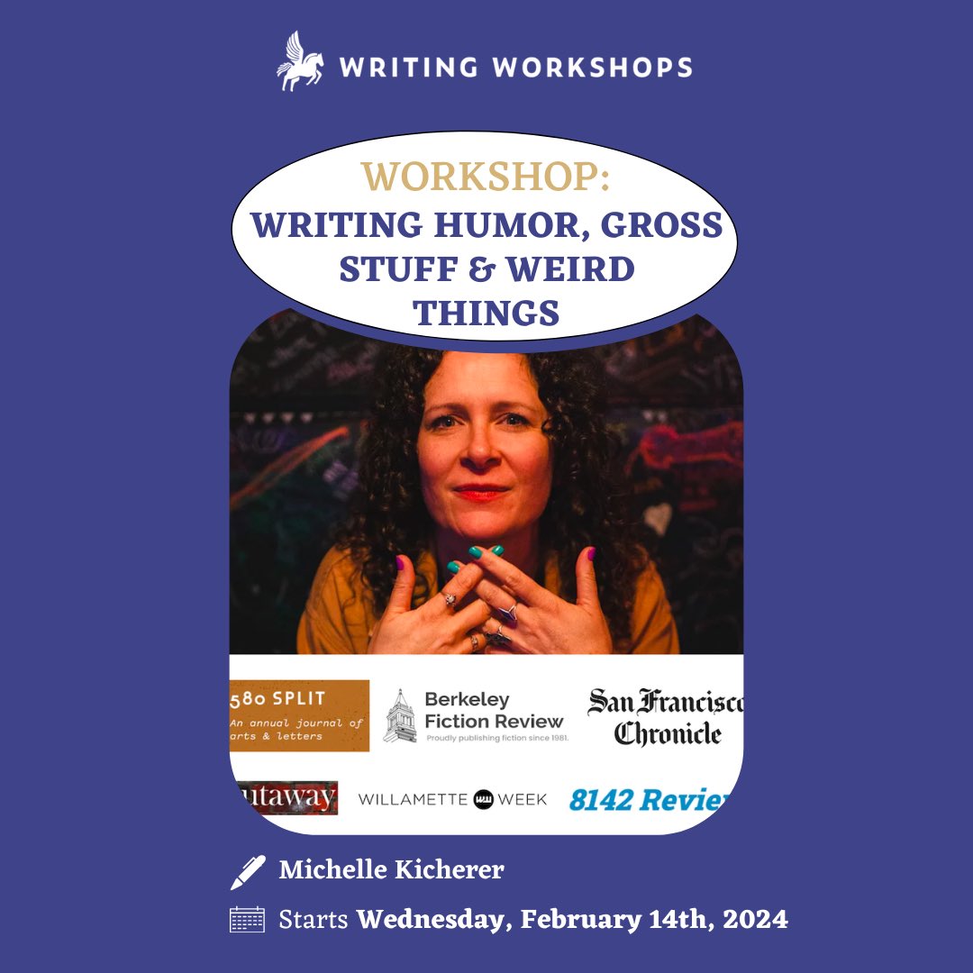 Michelle Kicherer (@m_kicherer) on Twitter photo Next month with <a href="/WritingWorkshps/">WritingWorkshops.com</a> ! Getting deep into the stuff of life 😈
#weird #amwriting #WritingCommunity #writingworkshops Next month with <a href="/WritingWorkshps/">WritingWorkshops.com</a> ! Getting deep into the stuff of life 😈
#weird #amwriting #WritingCommunity #writingworkshops