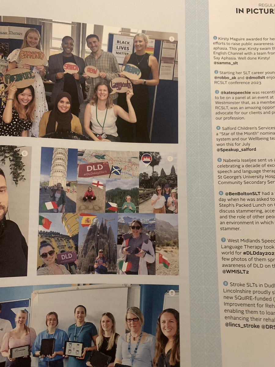 Catching up with the latest <a href="/RCSLT/">RCSLT 💙</a> bulletin. Lots of really relevant discussions within the current world of SLT - great to see such a strong focus on wellbeing! 😌also, lovely to see come familiar <a href="/WMISLT2/">West Midlands Speech & Language Therapy</a> faces in the showcase feature 😏🗣