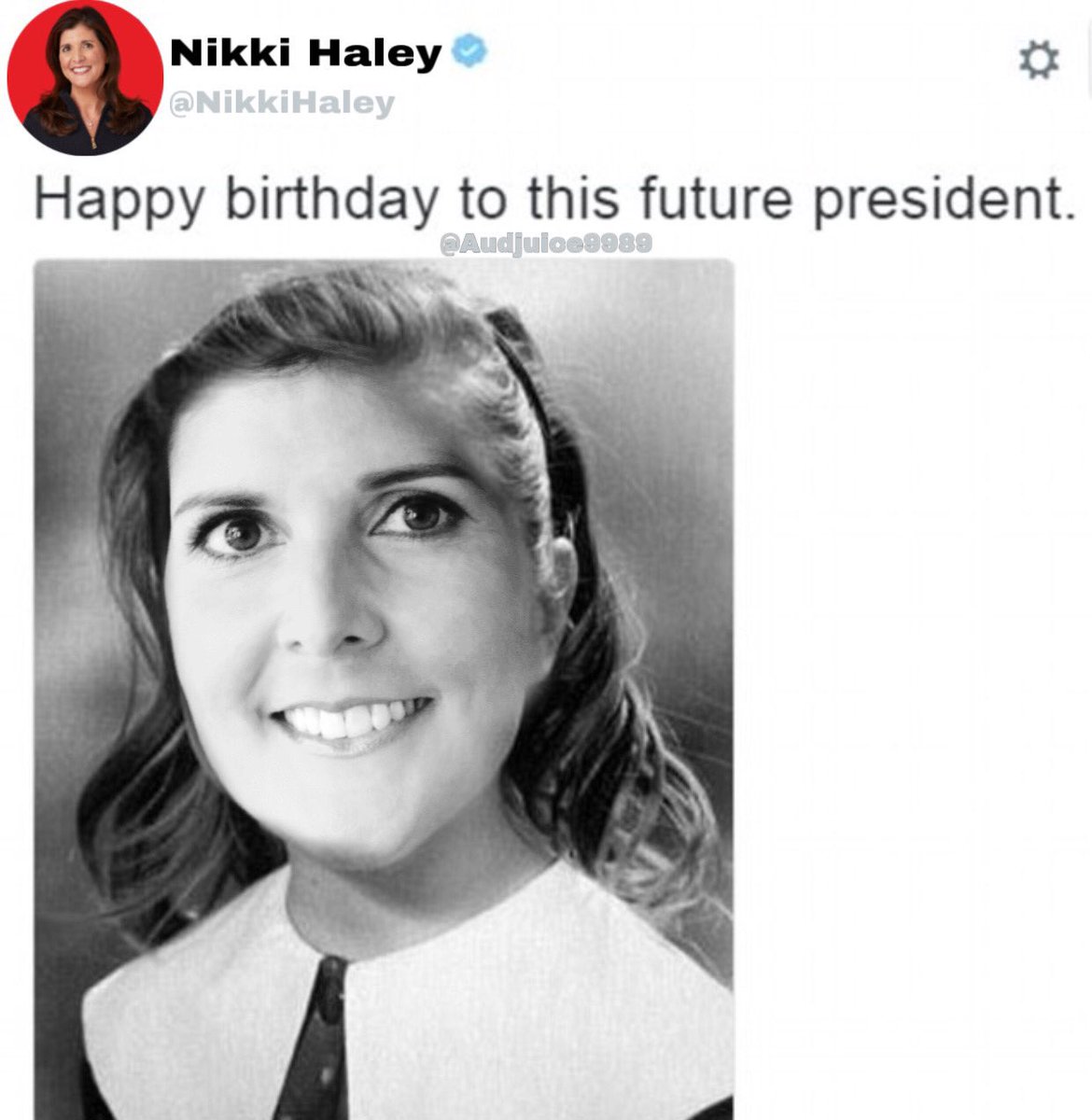 delinthecity_'s tweet photo. @VivekGRamaswamy It’s clear as day that the establishment is heavily pushing Nikki Haley. The same woman who said that Haley Clinton is one of her heroes. This is what we get with Nikki Haley as president. https://t.co/XKi3I676QB