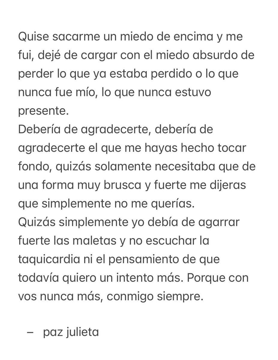 “Me encontré, gracias”
