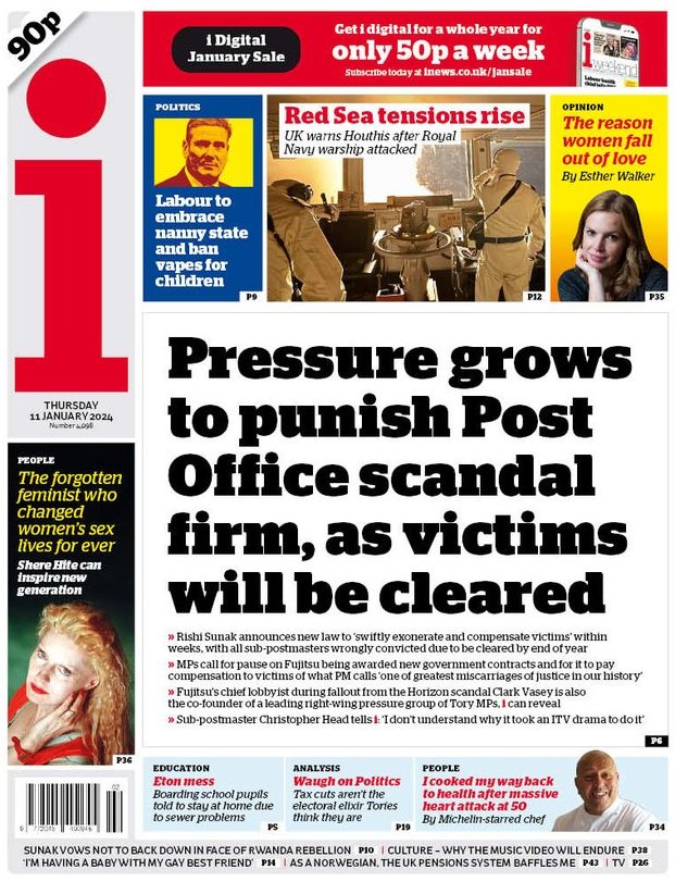 . It's the faulty Fujitsu Horizon Post Office software that caused so many Sub Post Masters to be wrongly charged and convicted - Fujitsu should be paying them full compensation ASAP! #r4today #BBCBreakfast #GMB #KayBurley #bbcqt #PoliticsLive #ToriesOut553 .