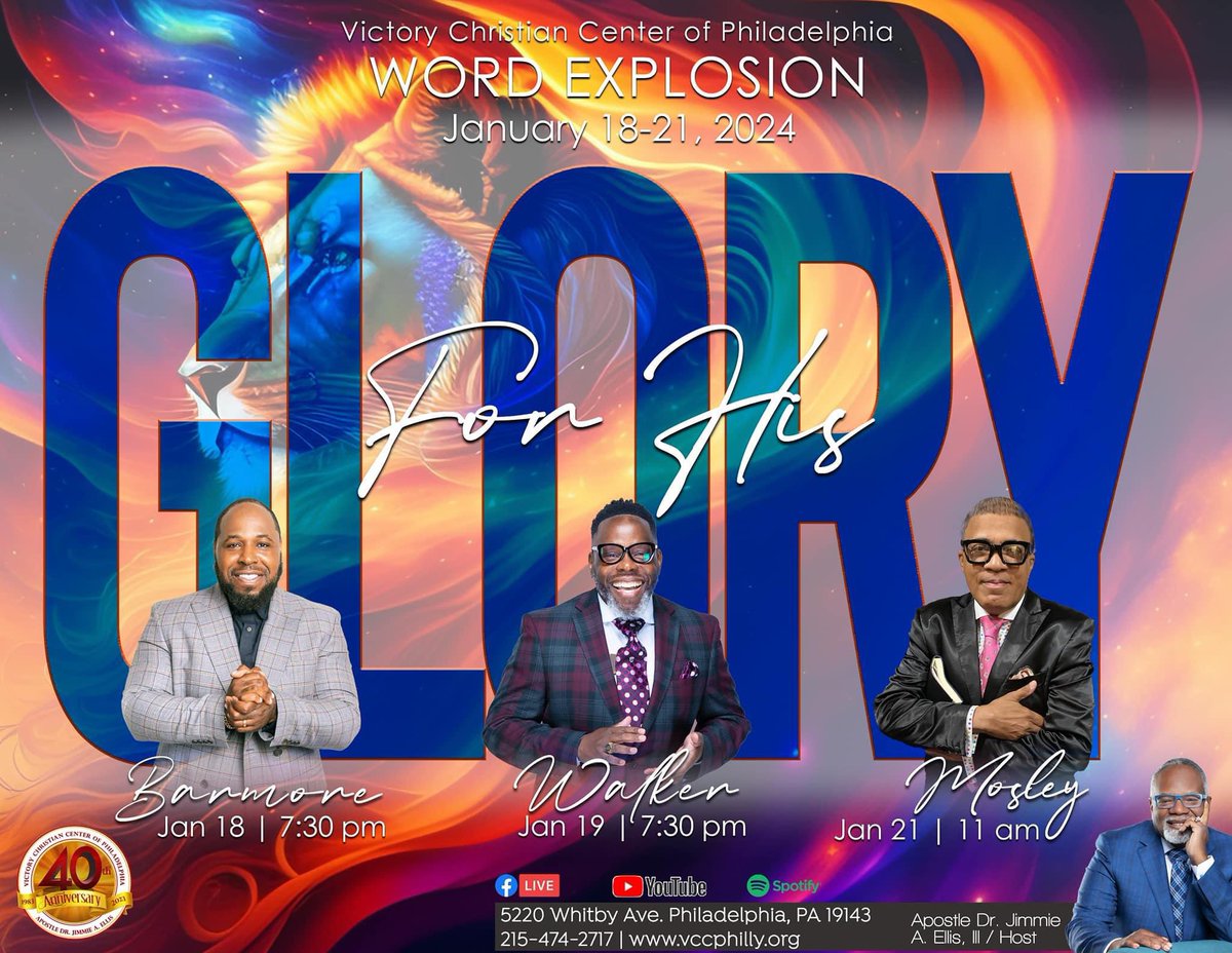 vcc_philly's tweet photo. 2024 WORD EXPLOSION | REVIVAL | FOR HIS GLORY |  JAN 18-19, 21 #vccphilly💥 https://t.co/28CPWIopmH