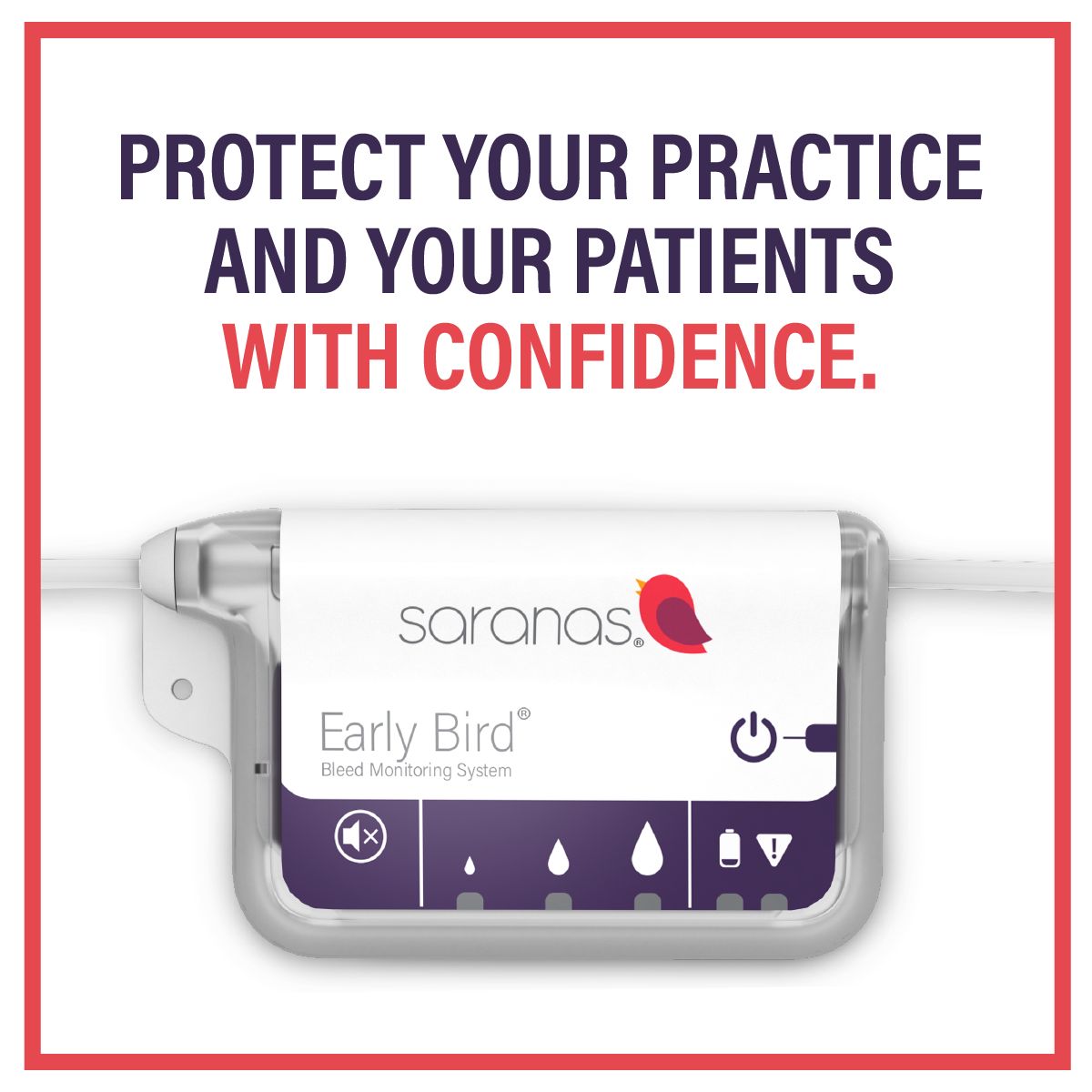 Experience a revolution in patient care with Early Bird, a state-of-the-art bleed monitoring system. It detects bleeding before it becomes a complication -an innovative technology is a game-changer. Discover how the Early Bird can transform patient safety. saranas.com/early-bird-ble…