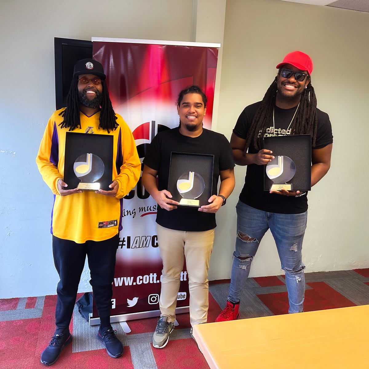 Finally 🇹🇹 

Connected in 2011.
Made in 2014.
Won in 2015.
Received in 2024.

<a href="/XplicitMevon/">Xplicit Boy!</a> <a href="/realbraveboy/">Braveboy</a> LONG LIVE TRAPSO!

Many thanks to <a href="/COTTMusic/">COTT Music</a>, <a href="/jimmyoctober/">JIMMY OCTOBER</a>, <a href="/jevjeff/">Hustle Laptapy</a>, Giandre Diaz &amp; everyone who made this a reality.

Blessings Always!

#2MV #IzATrini