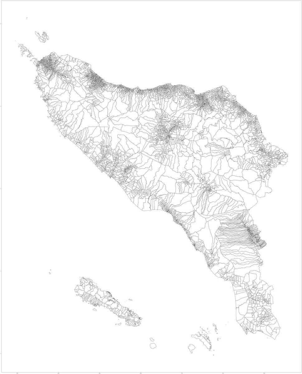 Menggambar batas desa dari 6000an desa dan kelurahan di Aceh dengan GeoPandas