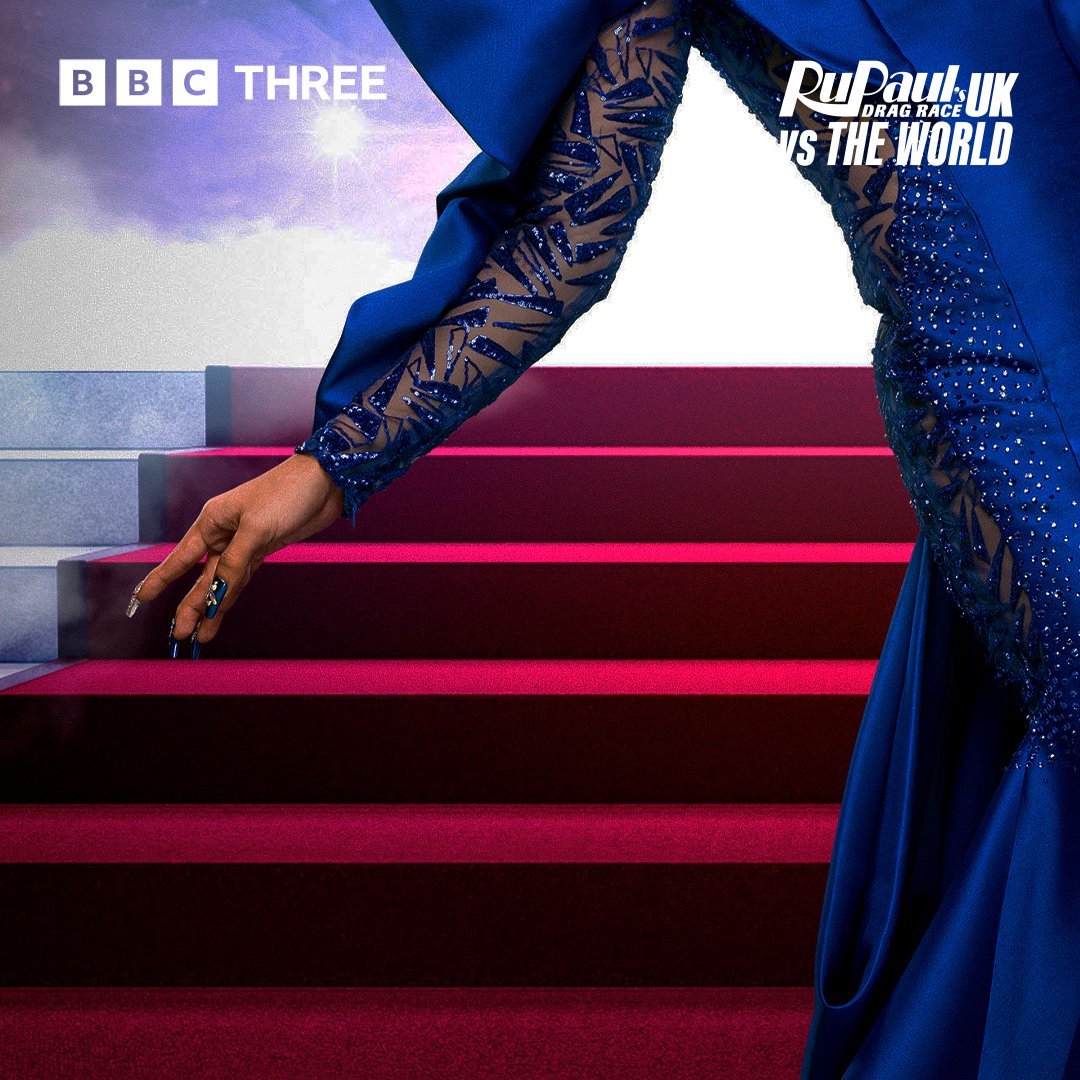 dragraceukbbc's tweet photo. Bringing international eleganza to the UK runway ✈️

2 days to go. #DragRaceUK vs The World https://t.co/EBp4AkJBfd