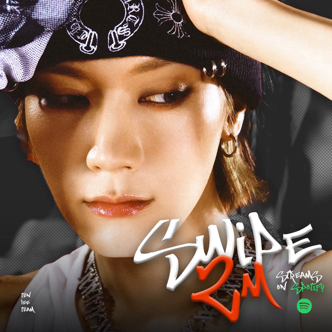 tenlee_team's tweet photo. Congratulations! #TENLEE_SWIPE has over 2 million streams on Spotify🎉

🐱2,002,790 Streams
🐱https://t.co/EXmYkK7an3

#TEN #เตนล์ #TENLEE https://t.co/u1cAhozlvh